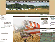 Tablet Screenshot of keosauquasaleco.com